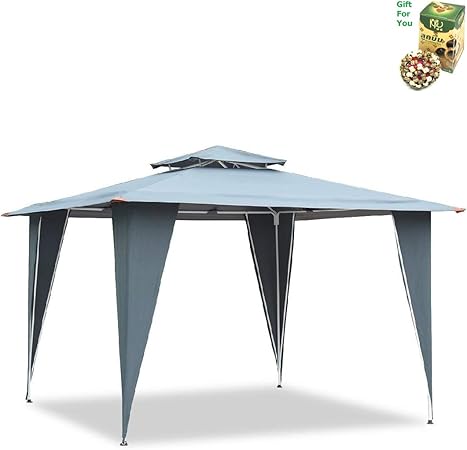 Amazon Com Costway 2 Tiers 11 5 X 11 5 Gazebo Canopy Shelter