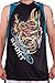 Ed Hardy Mens Dragon Shooter Sport Tank Top - Black - Large
