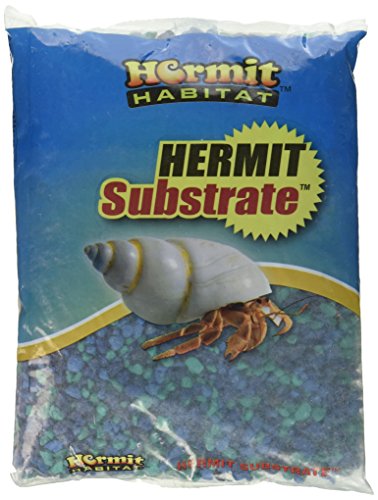Hermit Habitat Terrarium Substrates, 5-Pound, Blue Lagoon