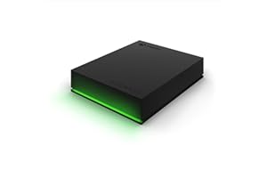 Seagate Game Drive for Xbox 5 TB External Hard Drive Portable HDD - USB 3.2 Gen 1, Black with Built-...