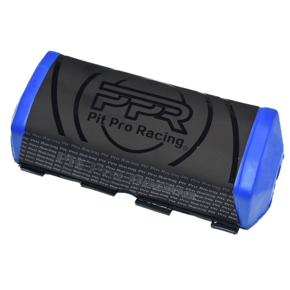 Photo 1 of Motorcycle Handlebar Pad, Universal Dirt Bike Handlebars Pad Protector Suitable For 7/8" 22mm 1 1/8" 28mm Handlebar Dirt Pit Bike Motocross ATV Quad (Blue-2.0)