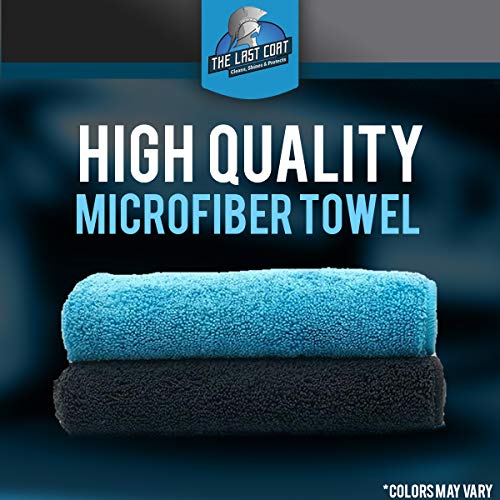 The Last Coat Car Polish Set - Liquid Coating Protection Premium Microfiber Towels & Sprayers Included - Paint Care & Repair for Car or Any Surface Use