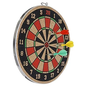 JLG 16-Inches Dart Board Set with 3 Darts