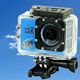 OuterStar SJ6000 Wifi Version 2 Inch LCD Screen 14.0MP HD 1080P Waterproof Digital Sports Video Camera for Car DVR Diving Home Security (Blue)