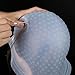 Lookatool Professional Salon Reusable Hair Colouring Highlighting Dye Cap Hat Hook Frosting Tipping (Clear)