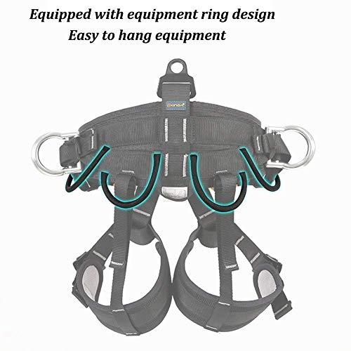 DFJU Klettergurt, Sicherheit Halbkörpergurt Absturzsicherung Absturzsicherung Ausrüstung Taille Hüftschutzgürtel Für… – Bild 7