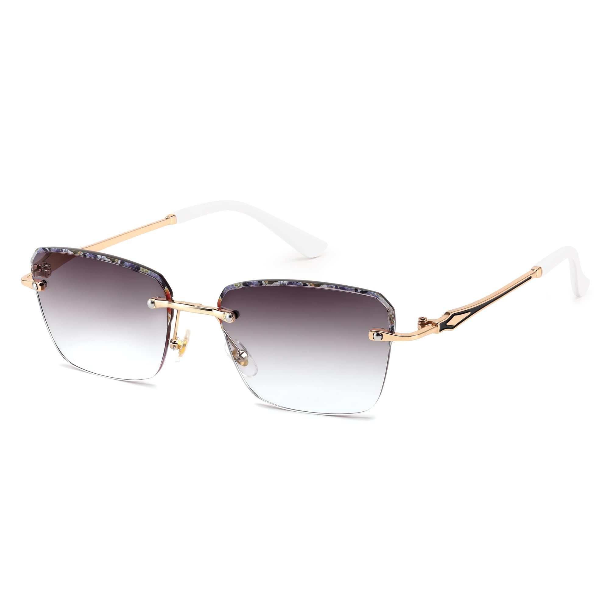 Photo 1 of ***1.5x***
FEISEDY Stylish Metal Reader Sunglasses for Woman Trendy Retro Reading Glasses UV400 Protection B0295 1.5x