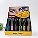 UCLL Color Mascara Long Thick Curling Waterproof Mascara Lash Fattening Mascara Black Brown Green Blue Purple (5PC)