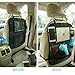 Sebikam Car BackSeat Organizer With Tablet Holder - Kids Car Seat Organizer With Storage - Multi-Purpose Storage Car Backseat Organizer and Kick Mat Protector – Large Tablet Pocket – Universal Use