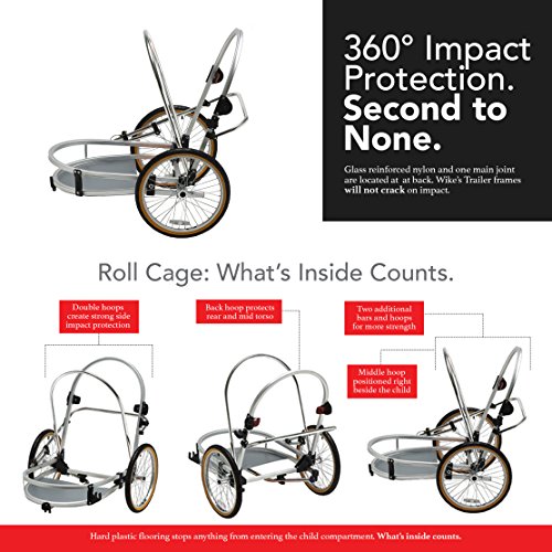 WIKE WDOTRAOG Moonlite Bicycle Trailer