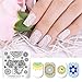 BORN PRETTY 5Pcs Nail Art Stamping Plates Set Spring Mandala Series Flower Floral manicuring Print Image Templates