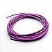 YIJINSHENG Car Interior DIY Automobile Motor Exterior Decoration Moulding Trim Strip line Sticker Insert Type Air Outlet Dashboard Decoration 3D Strip 8 Meters(Chrome Purple)