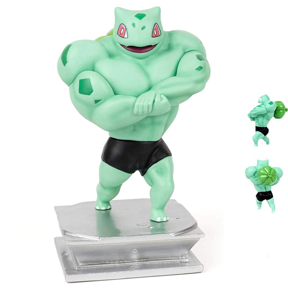 Anime Action Statue Figurine,Pokemon Muscle Version Figurine Bodybuilding Series,Collection Birthday