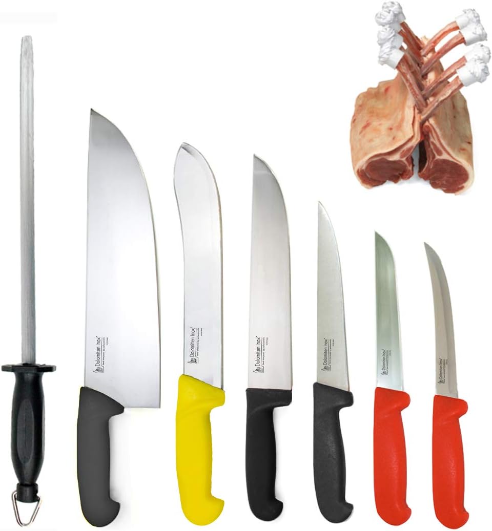 Deluxe Meat Industry Knife Set by DOLOMITEN INOX Amazon.co.uk Kitchen