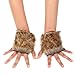 IETANG Women Girl Faux Fur Boots Shoes Cuffs Leg Warmers Wrist Cuff Warmers Costume Party Set (Color A)