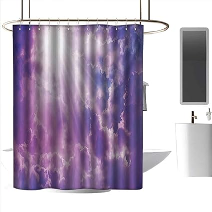 Amazon Com Coolteey Shower Curtains Longer Than 72 Landscape