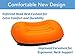 Trekology Ultralight Inflating Travel/Camping Air Pillows (Orange