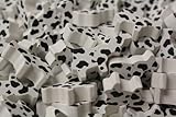 15 Black and White Spotted Cows Wooden Board Game Pieces for Agricola