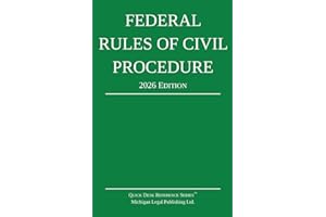 Federal Rules of Civil Procedure; 2026 Edition: With Statutory Supplement (Quick Desk Reference)