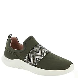 Clarks Women's Nova Way Sneaker, Dark Olive
