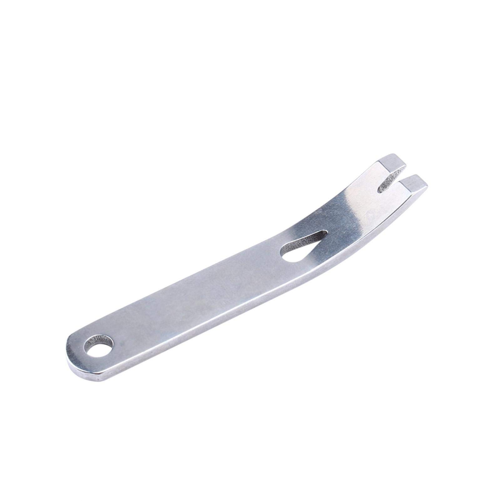 Liyes Mini EDC Pry Bar, Stainless Steel Mini Pry Bar for Outdoor Sports