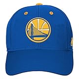 NBA Golden State Warriors Men's Structured Flex Cap, Large/X-Large, Blue