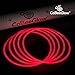 Glow Sticks Necklaces Party Pack - Bulk 50 Pack Long Extra Bright Glow in The Dark Light Sticks - 22