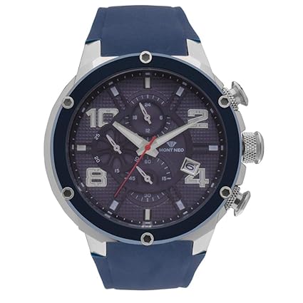 Mont Neo Chronograph Blue Dial Mens Watch - 1007C-P1505