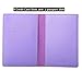 SanSiDo RFID Blocking PU Leather Passport Cover Passport Holder Travel Wallet Passport Wallet Case (Purple)