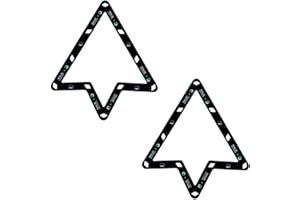 GENERIC FG 9 & 10 Ball Magic Rack – 2-Pack Billiard Ball Rack for Pool Table | Fedor Gorst Edition, Diamond Magic Ball Design