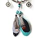 Ricdecor Indian Dream catcher Wind Chimes Feather Pendant wall hanging home decoration (Boho style)