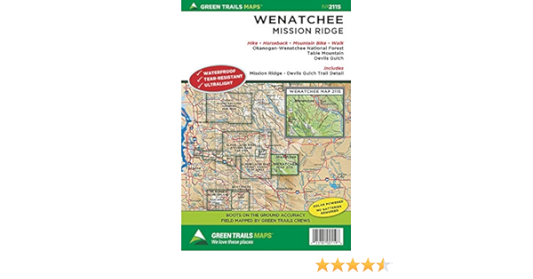 Green Trails Enchantments Map 209s Wenatchee, Wa No. 211S (Green Trails Maps): Maps, Green Trails:  0735781021196: Books - Amazon