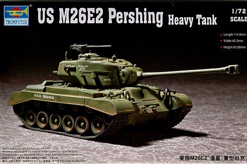 Trumpeter 1/72 US M26E2 Pershing Heavy Tank