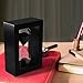 Sand Timer Hourglass Black Set, Time Management System, 60 Minute/1 Hour & 10 Minute with Protective Wooden Box - Perfect for Office Decor