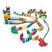 Bulk Dominoes Kinetic Domino Kit | Dominoes Set, STEM STEAM Small Toys, Family Games for Kids, Kids Toys and Games, Building, Toppling, Chain Reaction Sets (331pc)