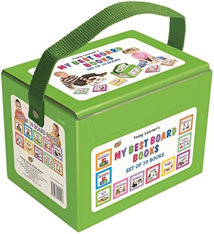First Step To Learning My Best Board Books (Gift Pack Of 10 Books): Box Set For Kids | Learning Gift Set | Early Learning Books For Babies, Toddlers & Preschool Kids | Includes Alphabet, Numbers, Animals & Much More | age 2+ | {Hardbound} | Young Learner Publications