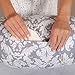 Bebe au Lait Premium Cotton Nursing Pillow, Chateau Silver