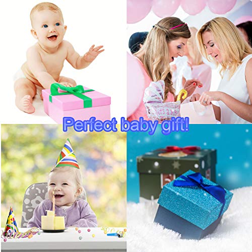 Baby Bath Book,Fabric Baby Cloth Books Early Education Toys,Babies First Soft Book, Infants Perfect Cloth Books Shower Toys 3-24 Months - Pack of 6 (Gift Box Packaging)