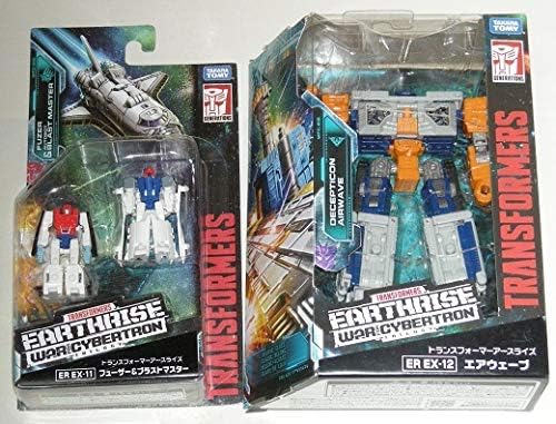 Amazon トランスフォーマー アースライズ Er Exセット エアウェーブ フューザー ブラストマスター ロボット 子ども向けフィギュア おもちゃ Amazon トランスフォーマー アースライズ Er Exセット エアウェーブ フューザー ブラストマスター ロボット 子ども向けフィギュア おもちゃ