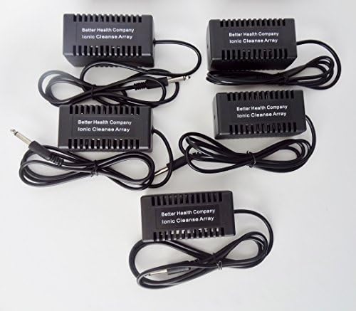 5 Rectangular Long Lasting Ionic Cleanse Detox Foot Spa Arrays. Pack of 5