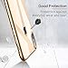 ESR Slim Clear Soft TPU Case for iPhone Xs Max, Soft Flexible Cover Compatible for 6.5 inch Xs Max(2018 Release)(Gold Frame)