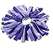 Pomchies POM-ID Luggage Tags: Pom Pom Keychain, BackPack Tags, Luggage Identifiers + Hair Bows - Lavender Fields (2-Pack)