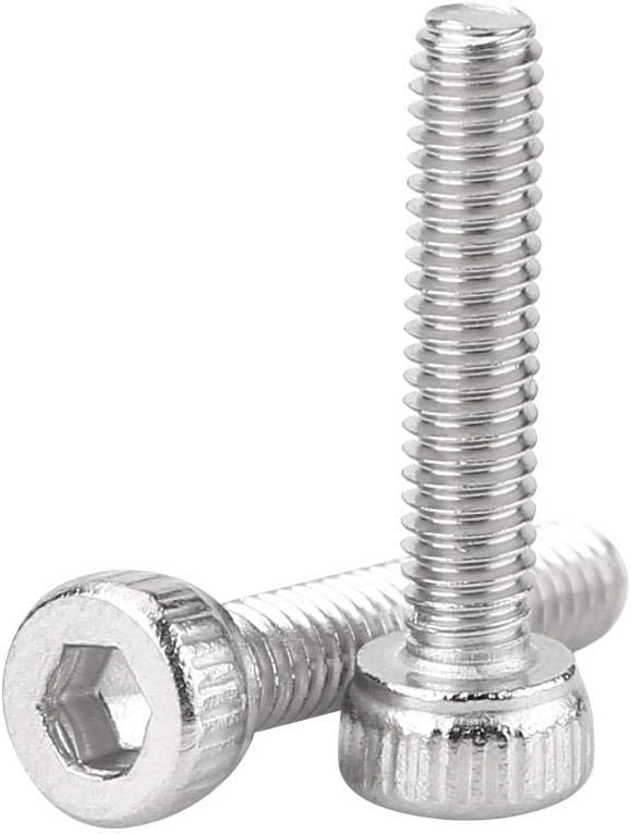 210pcs Stainless Steel SS304 M2.5 Bolts and Nuts Set, Hex Socket Screws - Image 5