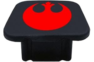 XIAREN 2 Inch Trailer Hitch Tube Cover Plug Cap, Tow Hitch Receiver Tube Hitch Rubber Plug Cover fits 2 Inch Trailer Hitch Receiver