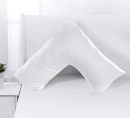 v shaped pillow for shoulder pain