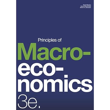 Principles of Macroeconomics 3e: 9781069271570: Economics Books