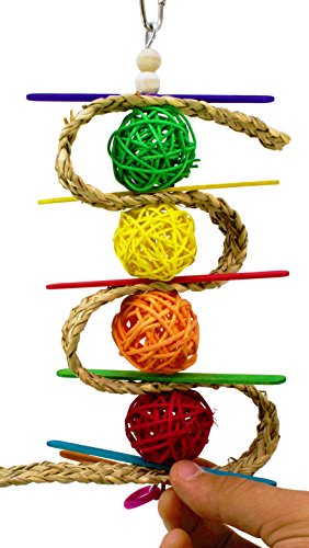 Bonka Bird Toys 00156 Chewballishous Bird Toy parrot cage toys cages natural cockatiels parrotlets