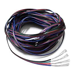 22 Gauge 4Pin Extension Wire, EvZ 22AWG 4 Conductor