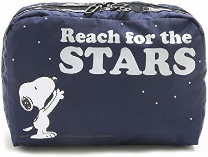 Amazon レスポートサック Lesportsac ポーチ 7121 G094 Reach For The Stars リーチフォーザスター Snoopy スヌーピー ピーナッツ 並行輸入品 Lesportsac レスポートサック シューズ バッグ