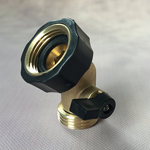 image for SOMMERLAND A1003 Heavy Duty Brass Gooseneck Garden Water Tap Garden Ho